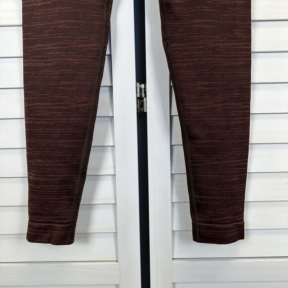 Gymshark Adapt Marl Seamless Legging Archive Cherry Brown Activewear Pant Size S - Picture 3 of 8